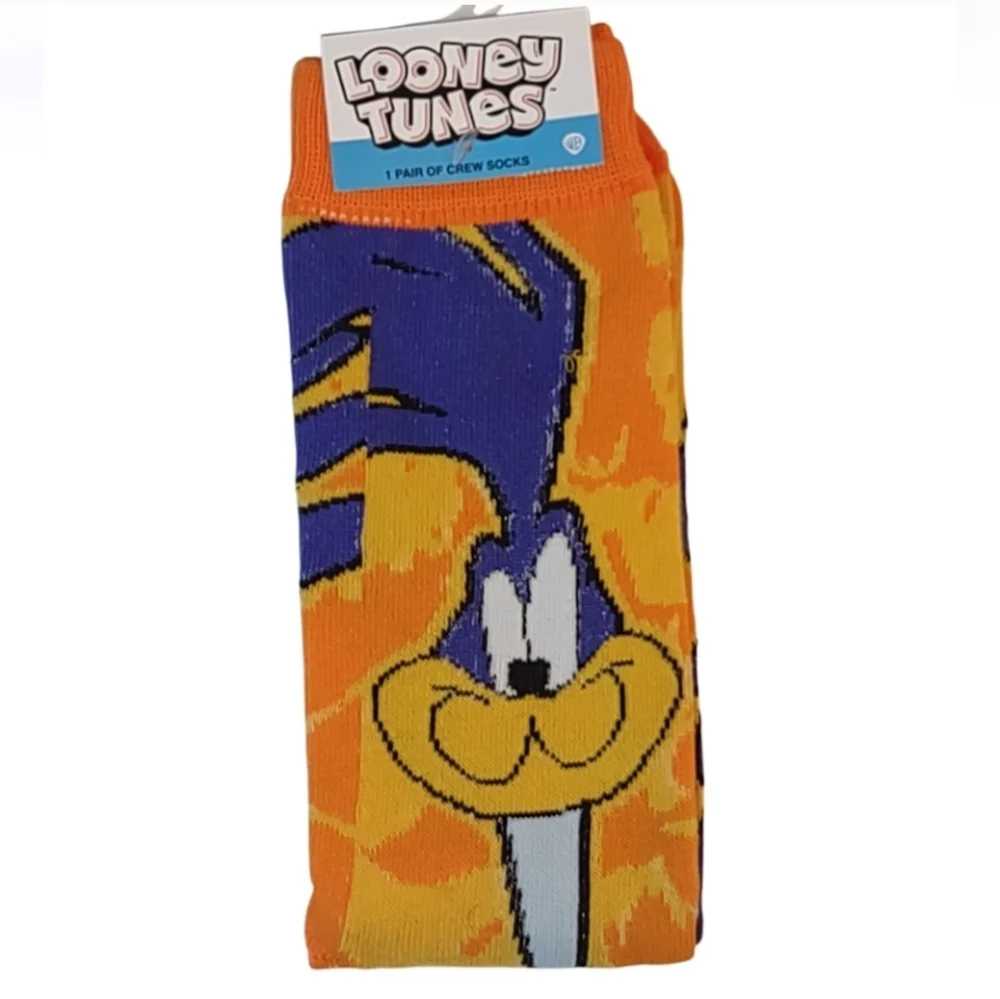 Looney Tunes Road Runner Socks Unisex Giftable Bundle And Save